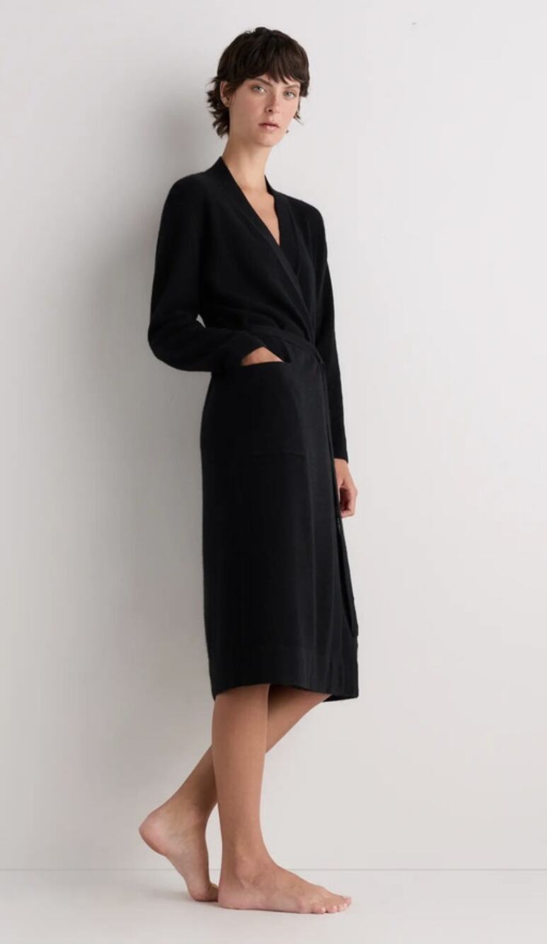 Quince Mongolian cashmere Robe XS NWT